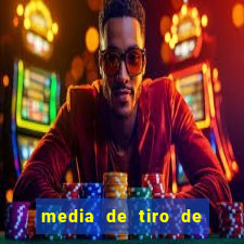 media de tiro de meta por jogo