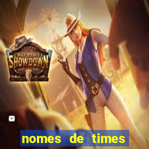 nomes de times criativos para o cartola