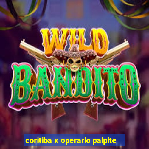 coritiba x operario palpite