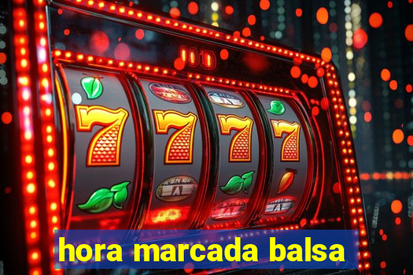 hora marcada balsa