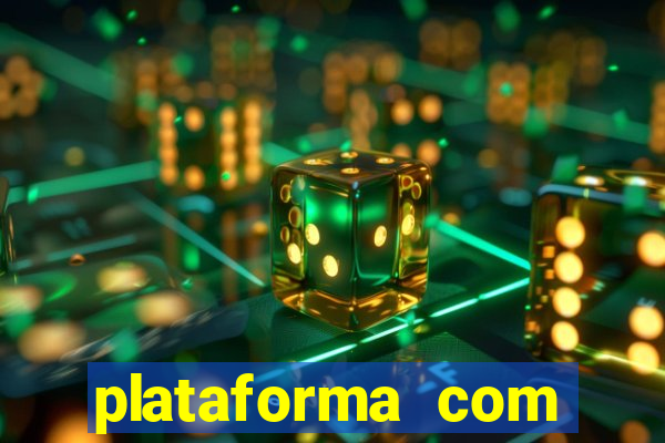 plataforma com chuva de dinheiro