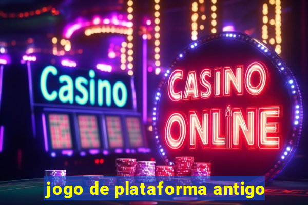 jogo de plataforma antigo