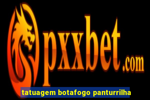 tatuagem botafogo panturrilha