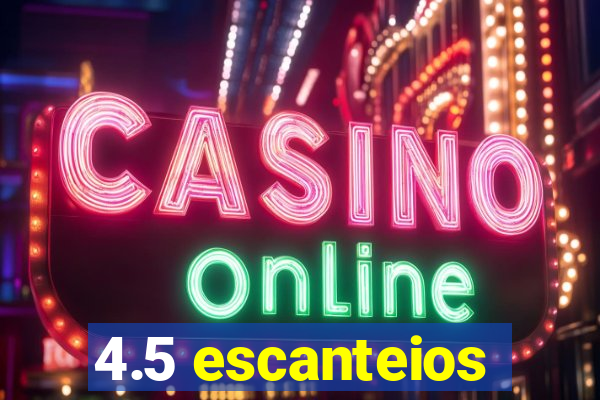 4.5 escanteios