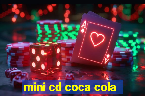 mini cd coca cola