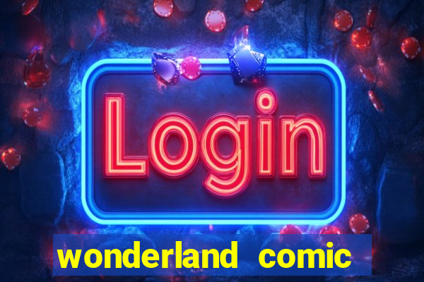 wonderland comic studio alphabet