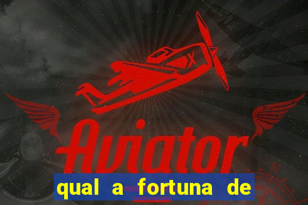 qual a fortuna de tony ramos