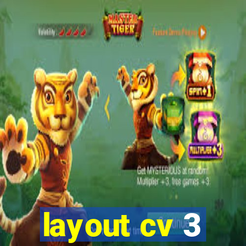layout cv 3