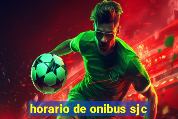 horario de onibus sjc