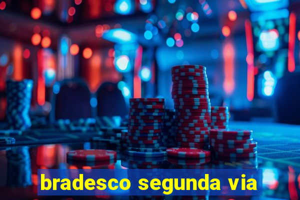 bradesco segunda via