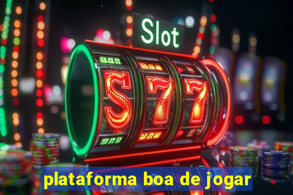 plataforma boa de jogar