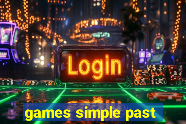 games simple past