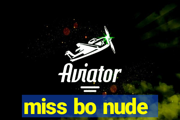 miss bo nude