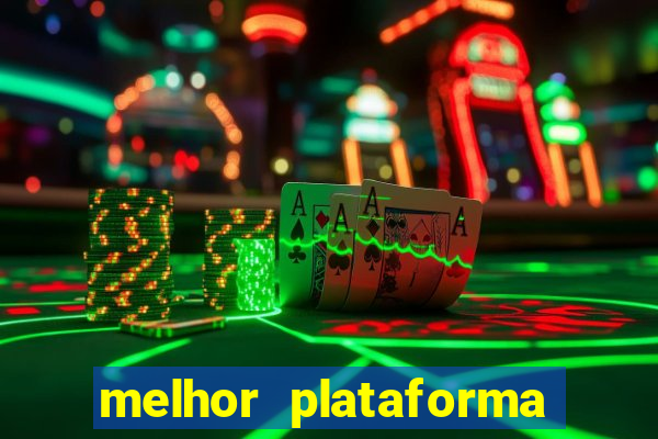 melhor plataforma pagante fortune tiger