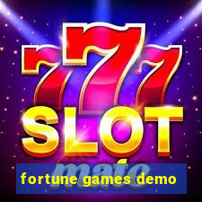 fortune games demo