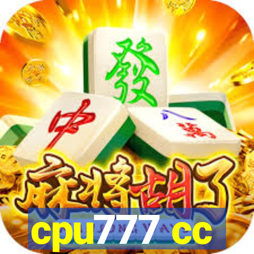 cpu777 cc
