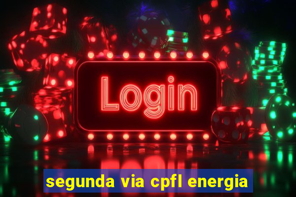 segunda via cpfl energia