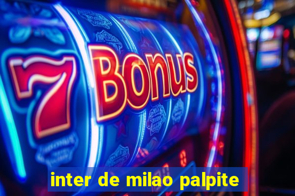 inter de milao palpite