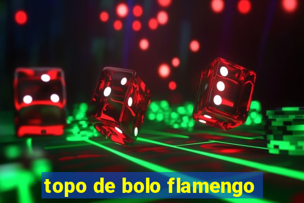 topo de bolo flamengo