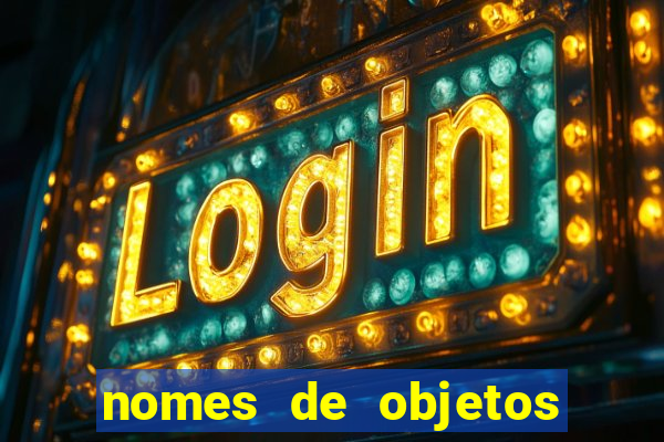 nomes de objetos de origem tupi guarani