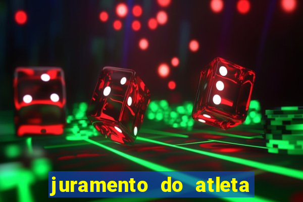 juramento do atleta jogos internos