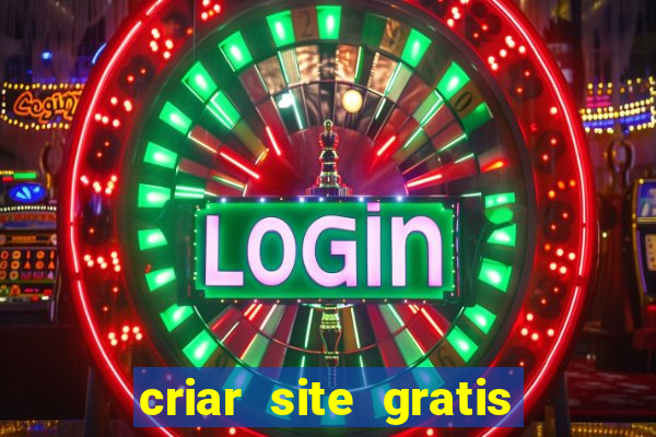 criar site gratis de jogos