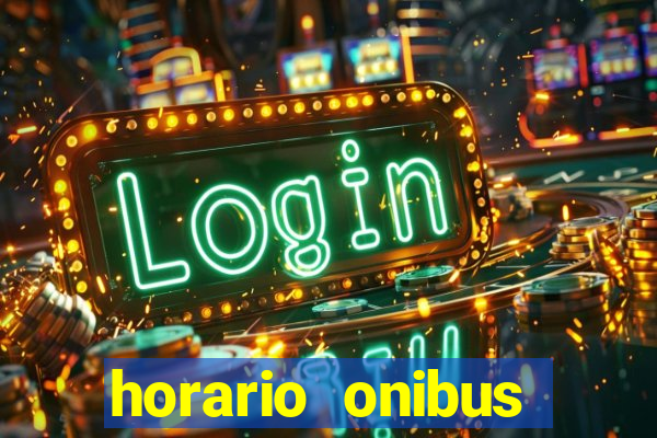 horario onibus santa amelia porto belo