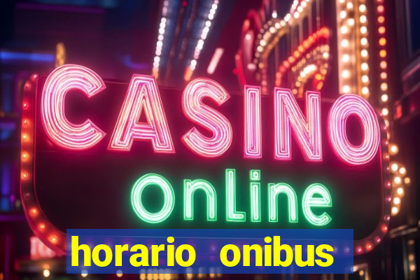 horario onibus santa amelia porto belo