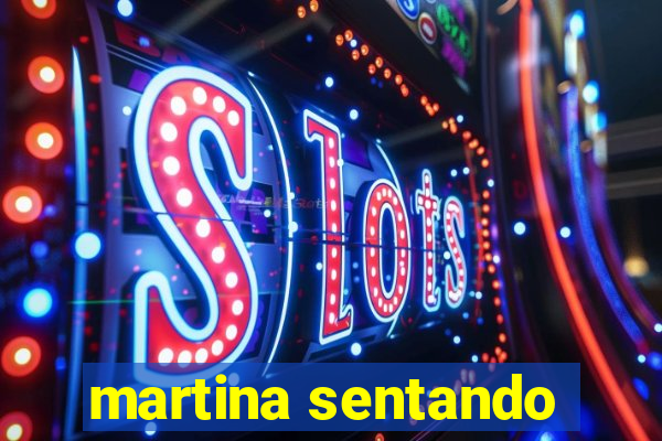 martina sentando