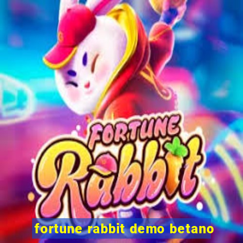 fortune rabbit demo betano