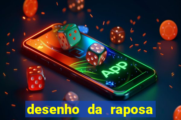 desenho da raposa do cruzeiro para colorir