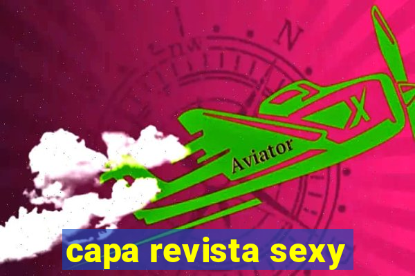 capa revista sexy