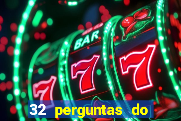 32 perguntas do livro do destino