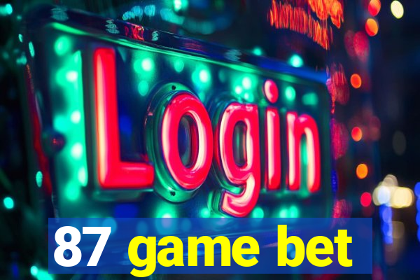 87 game bet
