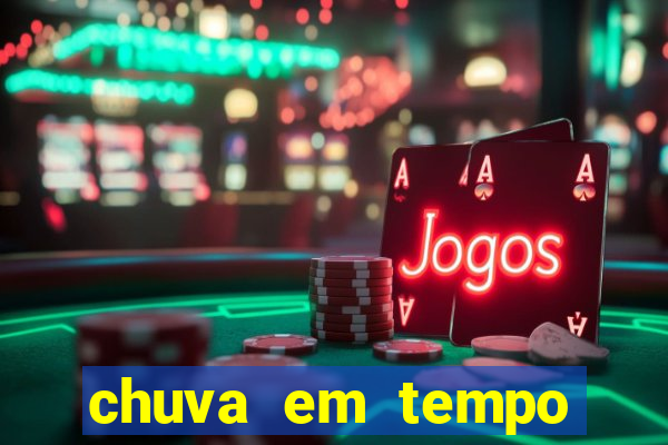 chuva em tempo real ipmet