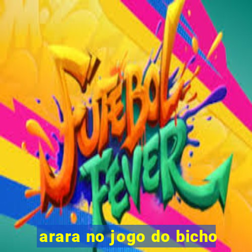 arara no jogo do bicho