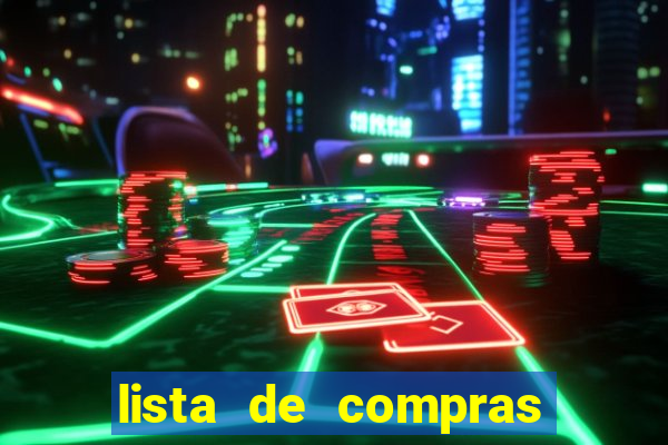 lista de compras supermercado completa pdf