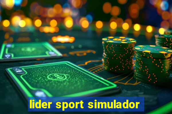 lider sport simulador